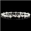 Image 2 : 18K Gold 1.00ctw Diamond Bracelet
