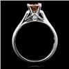 Image 3 : 18K Gold 0.96ctw Fancy Color Diamond Ring