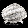 Image 1 : 18K Gold 3.20ctw Diamond Ring