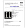 Image 3 : 18K Gold 2.29ctw Diamond Earrings