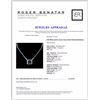 Image 3 : 14K White Gold 1.21ctw Fancy Color Diamond Necklac