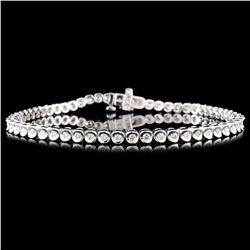 14K Gold 1.00ctw Diamond Bracelet