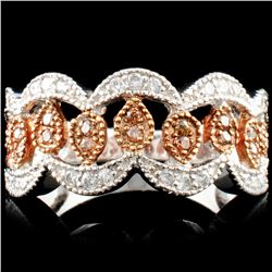 14K Gold 0.50ctw Fancy Color Diamond Ring