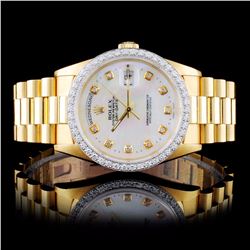 Rolex Y/G Day-Date Presidential Men's Wristwatch