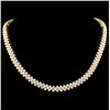 Image 1 : 18K Gold 30.00ctw Diamond Necklace