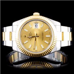 Rolex Two-Tone 41MM DateJust II Wristwatch