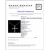 Image 3 : 18K Gold 1.39ctw Fancy Diamond Pendant