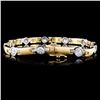 Image 2 : 14K TT Gold 2.82ctw Diamond Bracelet