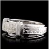 Image 2 : 18K White Gold 0.73ctw Diamond Ring