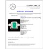 Image 5 : 14K Gold 2.38ct Emerald & 1.51ctw Diamond Ring