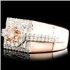 Image 2 : 14K Gold 1.38ctw Diamond Ring