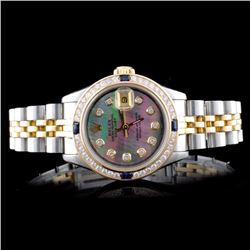 Rolex DateJust Ladies 1.00ct Diamond Wristwatch