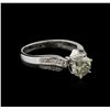 Image 1 : 1.56ctw Diamond Ring - 14KT White Gold