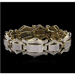 7.50ctw Diamond Bracelet - 10KT Yellow Gold