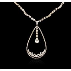 14KT White Gold 1.88ctw Diamond Necklace