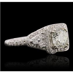 18KT White Gold 3.01ctw Diamond Ring