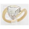 Image 1 : EGL USA Cert 1.51ct Diamond Ring - 18KT Yellow Gold