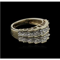 10KT Yellow Gold 1.00ctw Diamond Ring