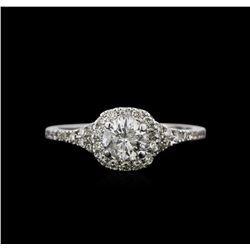 0.99ctw Diamond Ring - 14KT White Gold