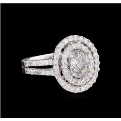 1.72ctw Diamond Ring - 14KT White Gold