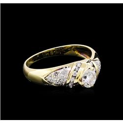 0.75ctw Diamond Ring - 14KT Yellow Gold