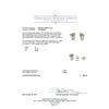 Image 3 : 1.02ctw Diamond Stud Earrings - 14KT White Gold