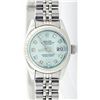 Rolex Stainless Steel Diamond DateJust Ladies Watch