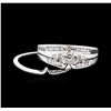 14KT White Gold 0.50ctw Diamond Wedding Ring Set