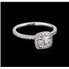 Image 1 : 1.14ctw Diamond Ring - 14KT White Gold