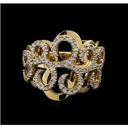 0.60ctw Diamond Ring - 14KT Yellow Gold