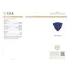 Image 5 : 14KT White Gold GIA Certified 46.34ct Tanzanite and Diamond Pendant With Chain