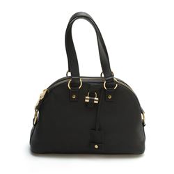 Yves Saint Laurent YSL Muse Medium Black Leather Handbag