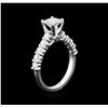 Image 3 : 1.47ctw Diamond Ring - 14KT White Gold