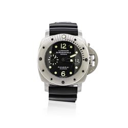 Panerai Stainless Steel Luminor Submersible Watch