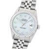 Rolex Stainless Steel 1.00ctw Diamond DateJust Men's Watch