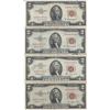 Lot of 10 Assorted United States Red Seal $2 Bills