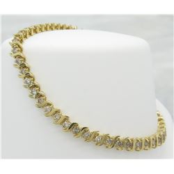 2.00ctw Diamond Bracelet - 14KT Yellow Gold
