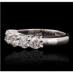 14KT White Gold 1.17ctw Diamond Ring