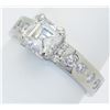 Image 5 : GIA Cert 1.66ctw Diamond Ring - Platinum