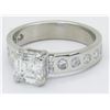 Image 7 : GIA Cert 1.66ctw Diamond Ring - Platinum