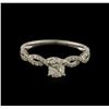 Image 2 : 0.68ctw Diamond Ring - 14KT White Gold