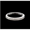 Image 1 : 0.10ctw Diamond Ring - 14KT White Gold