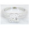 Image 7 : GIA Cert 1.01ct Diamond Ring - 14KT White Gold