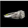 Image 1 : 1.00ctw Diamond Ring - 14KT White Gold