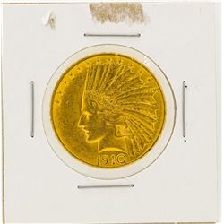 1910 $10 Indian Head Eagle Gold Coin