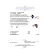 Image 3 : 5.53ct Tanzanite and Diamond Ring Set - 14KT Rose Gold