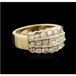 14KT Yellow Gold 1.50ctw Diamond Ring