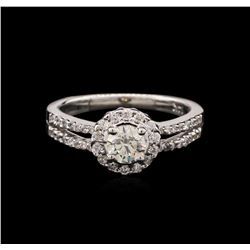 0.84ctw Diamond Ring - 14KT White Gold