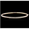14KT Rose Gold 0.40ctw Diamond Bracelet