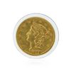 1855-S $20 VF Liberty Head Double Eagle Gold Coin